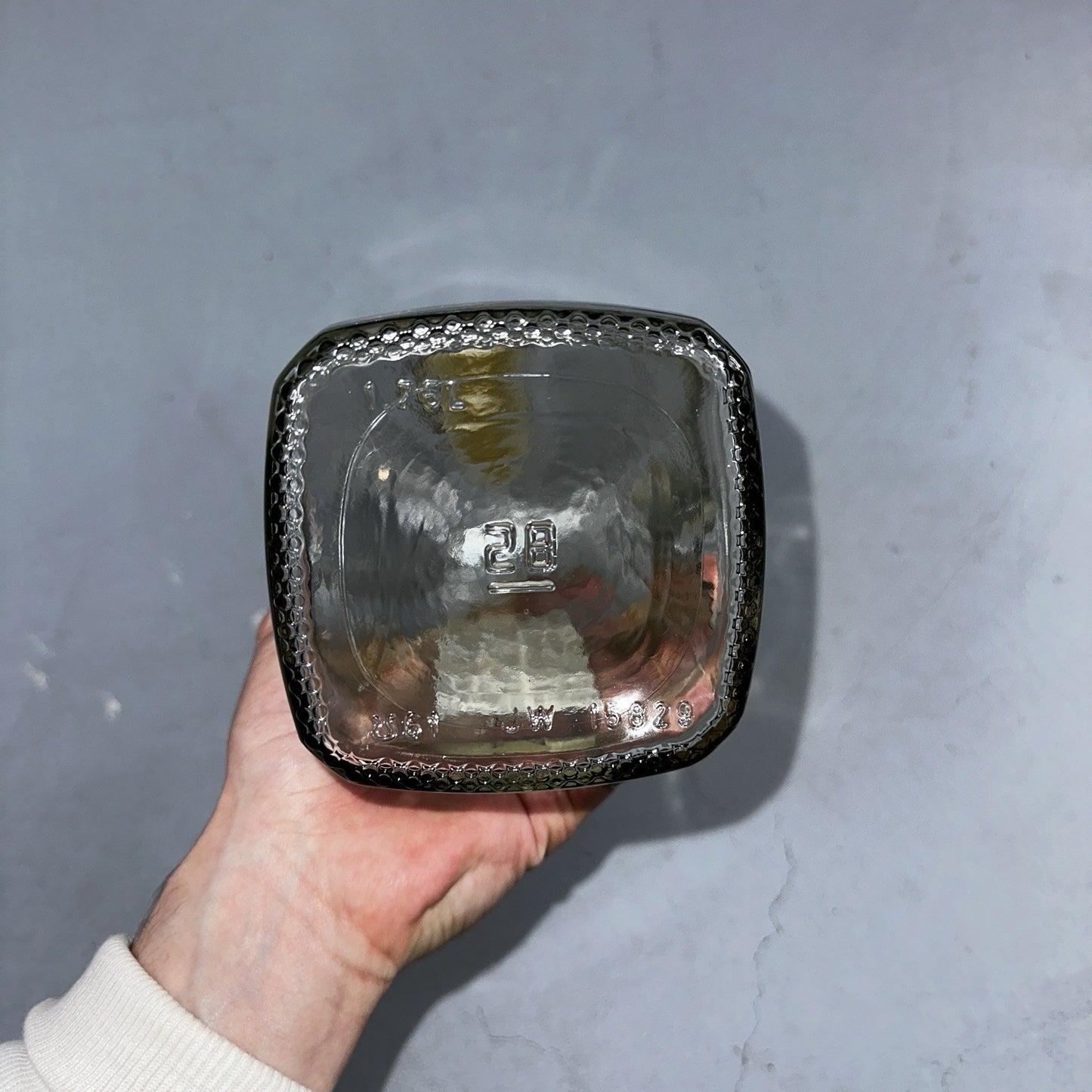 Black Label Johnnie Walker Whiskey 1.75L Empty Bottle Collectors Rare Vtg