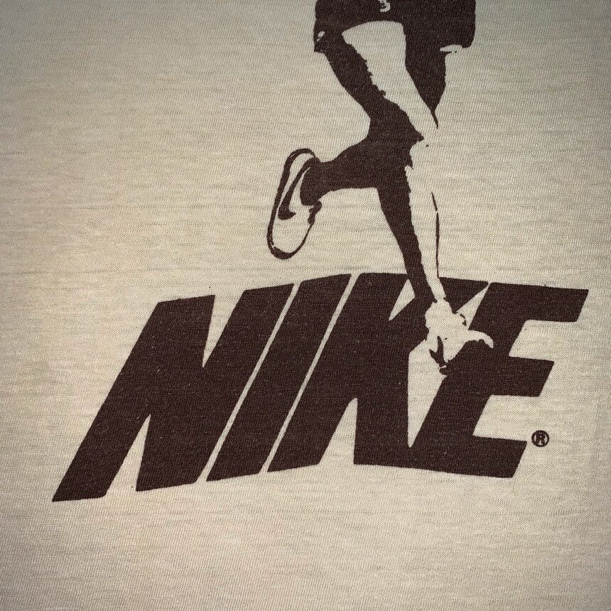 70s Marathon Runner Vintage Nike T Shirt USA Rare Oregon Prefontaine Geisha Rare