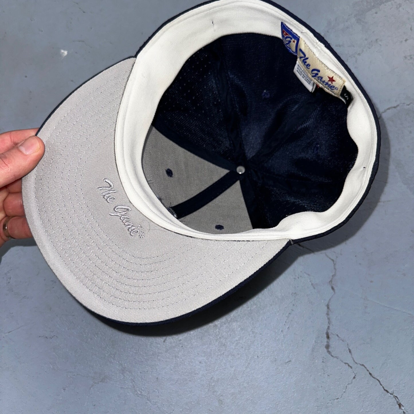 Roxxi Arizona State Sun Devils The Game Vintage Snapback Cap Hat Blue Angel S