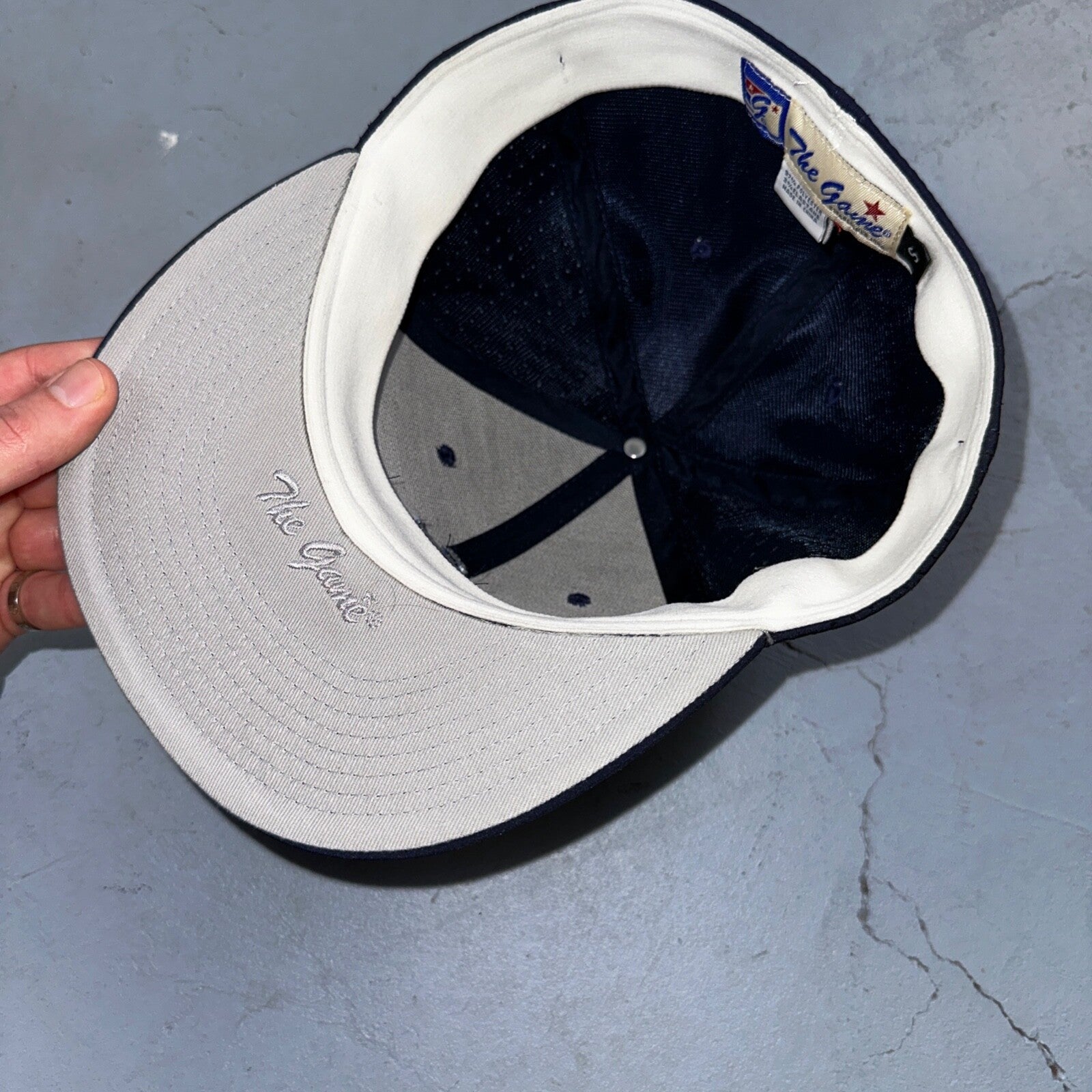 Roxxi Arizona State Sun Devils The Game Vintage Snapback Cap Hat Blue Angel S