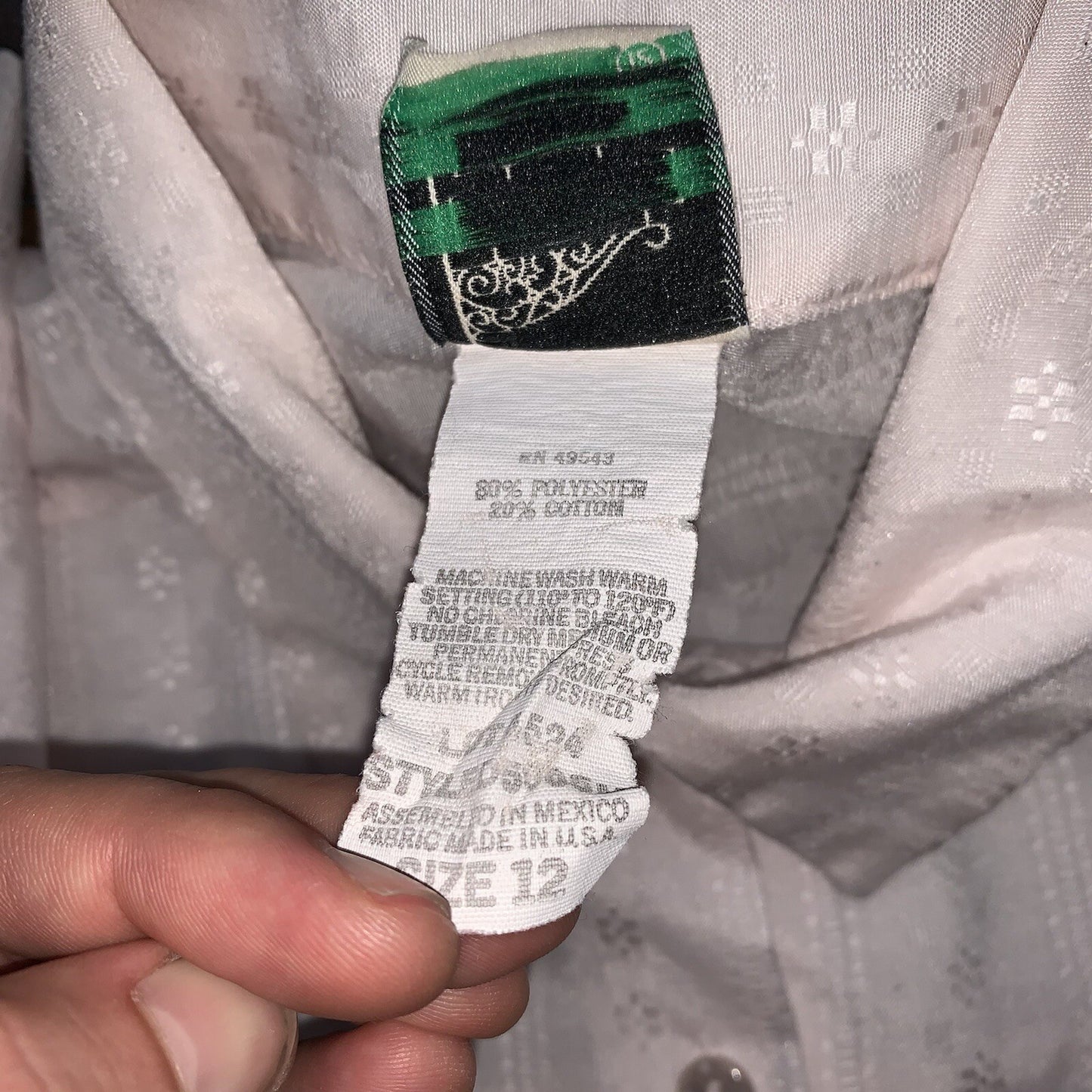 Vintage 1970s 14th Place California Womens Long Sleeve Striped Button Shirt 70s