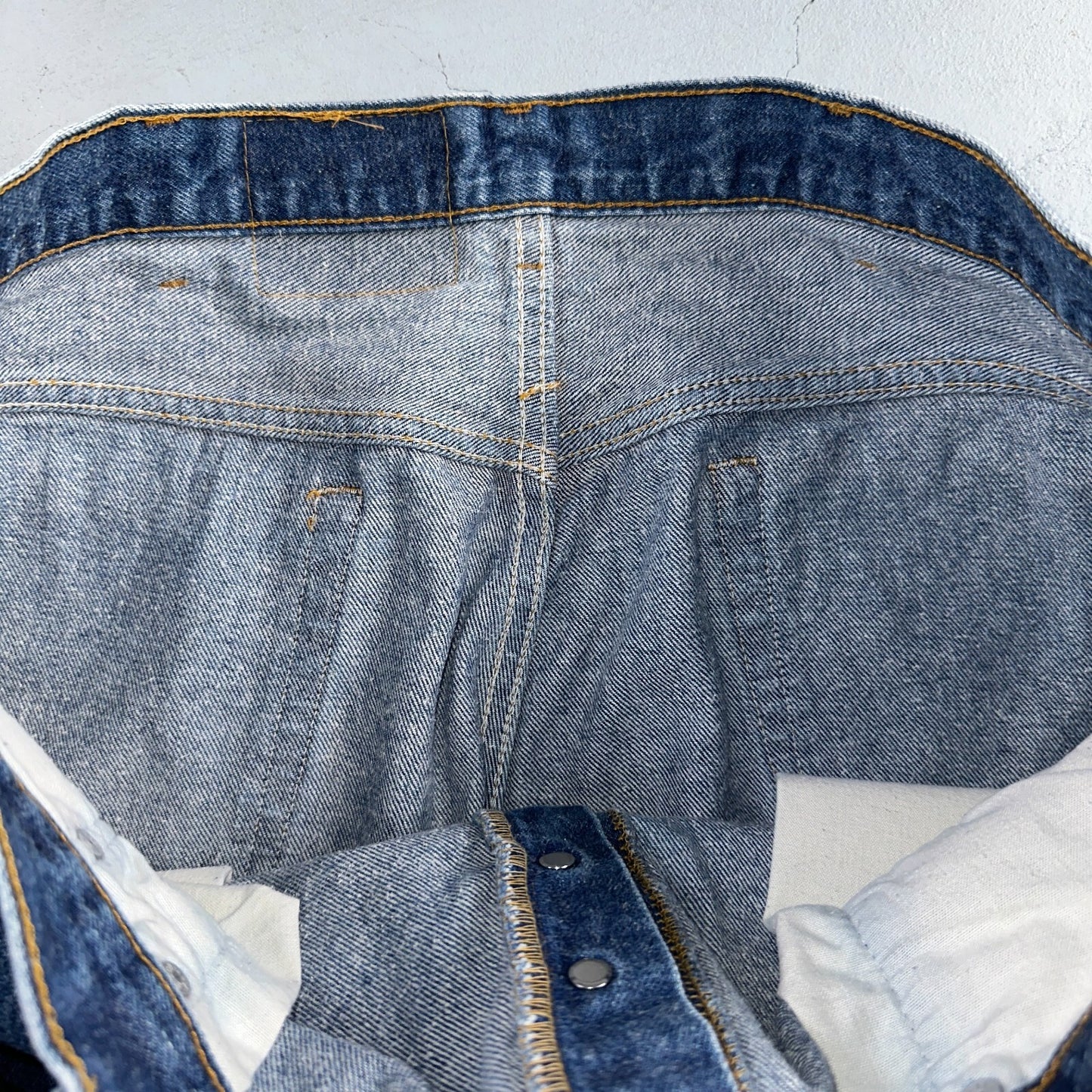 Levis 501 Vintage 90s USA XX Straight Leg Jeans Blue Med Wash 42x32 Act 39x29