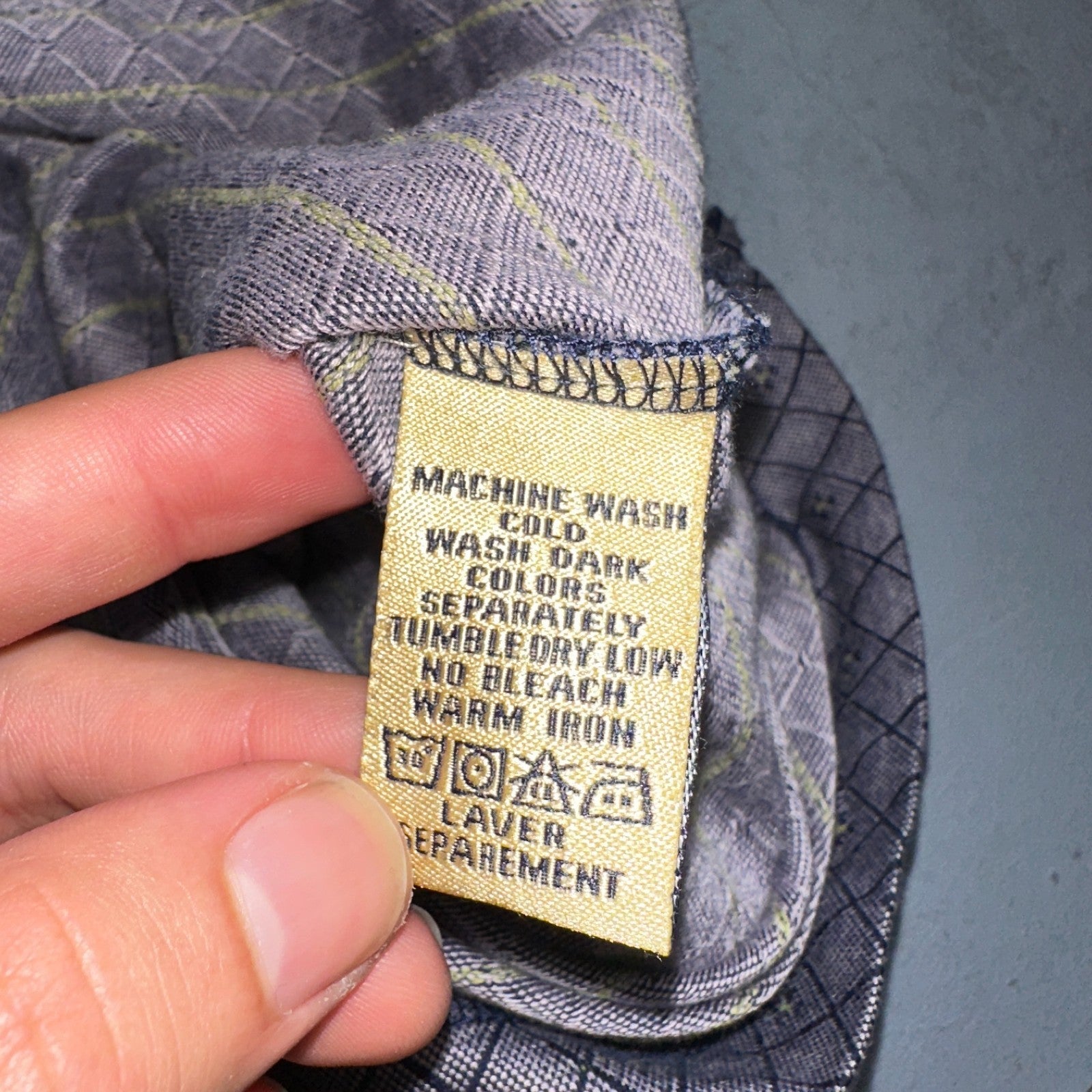 Joey Rodolfo 1879 Men's 2XL Short Sleeve Royal Blue Hokulia Striped Golf Shirt