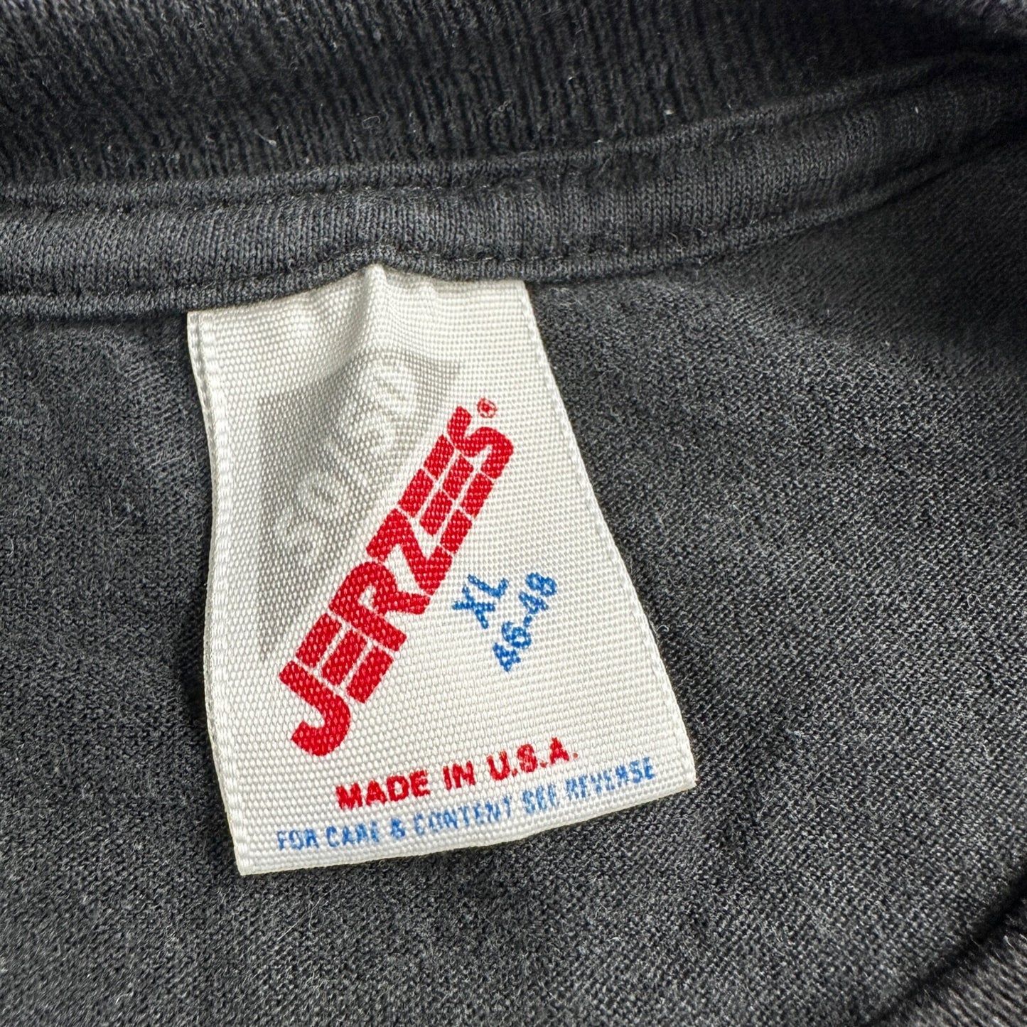 Horses Cowboy VTG T Shirt Team Penning Cows Farm America Jerzees XL Black USA