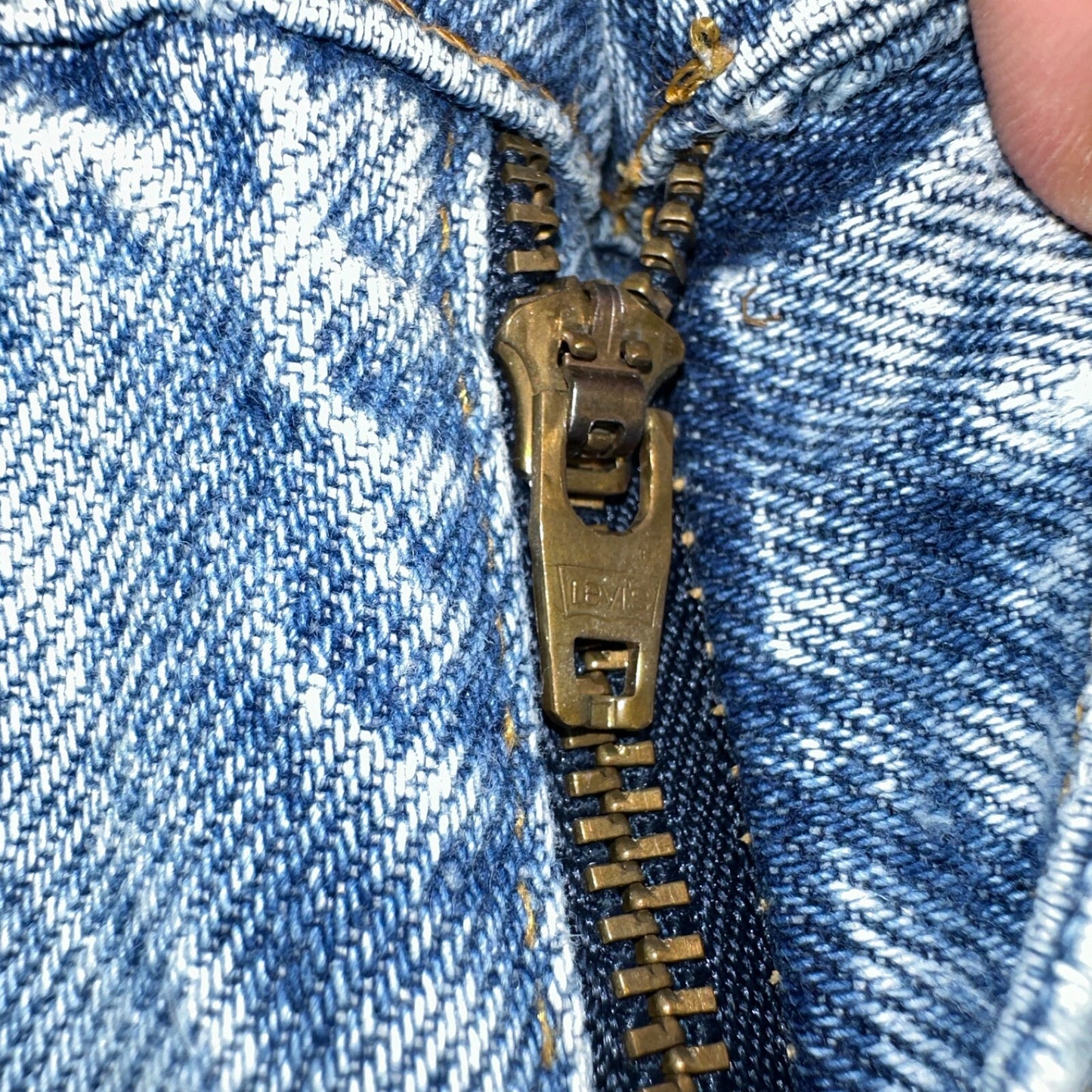 Levis 517 Vintage 90s USA Orange Tab Bootcut Flare Blue Worn Jeans Act 33x31