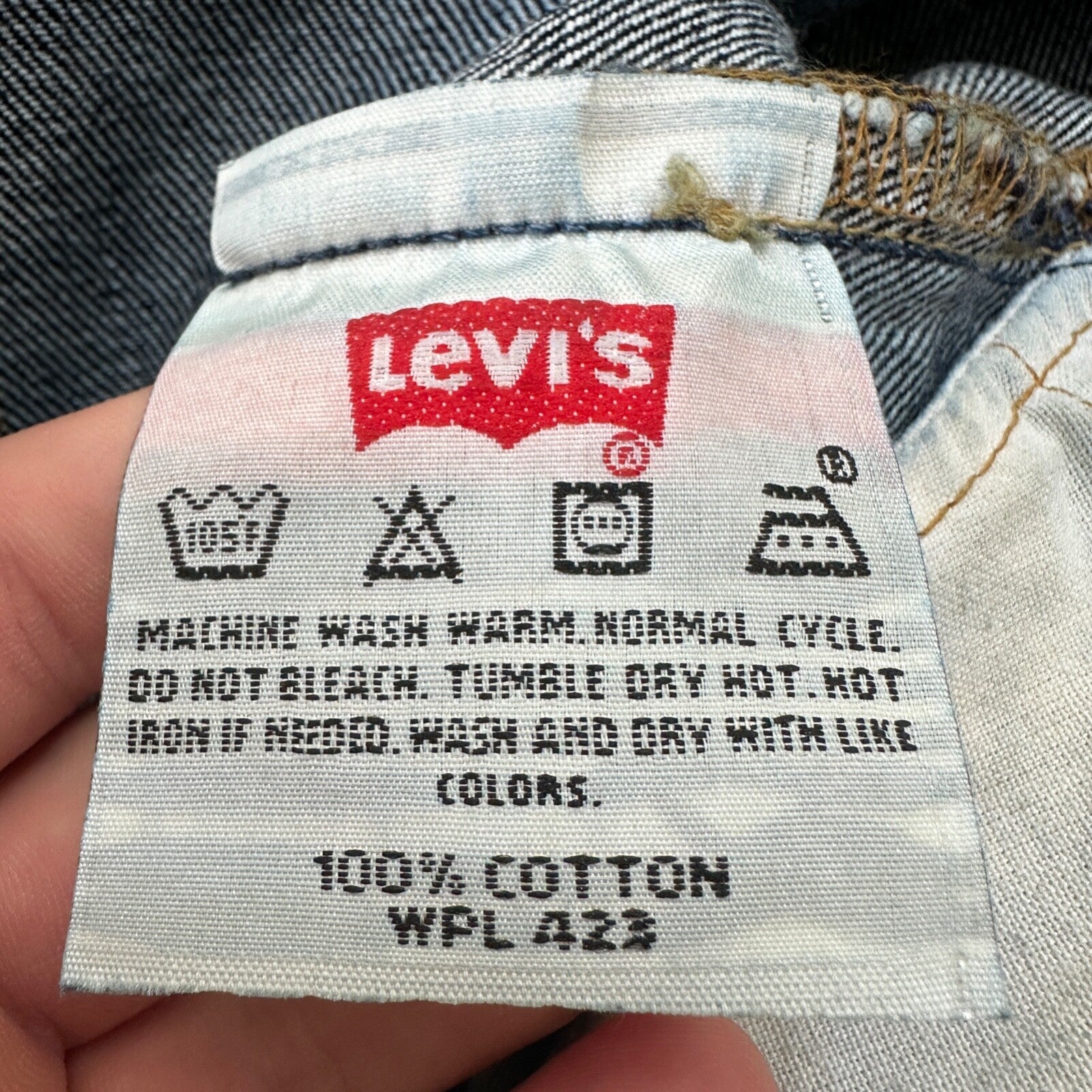 Levis 501 Vintage Y2K Straight Leg XX 2000s Jeans 34x32 Dark Wash Act 33x31