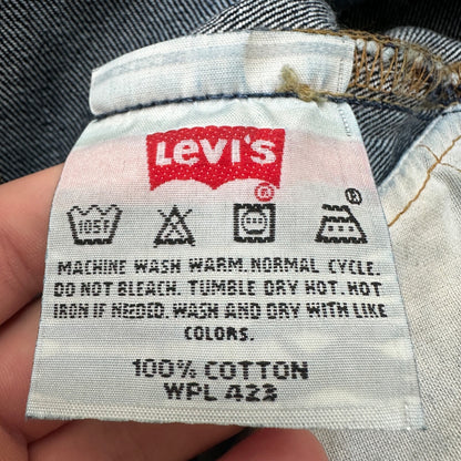 Levis 501 Vintage Y2K Straight Leg XX 2000s Jeans 34x32 Dark Wash Act 33x31