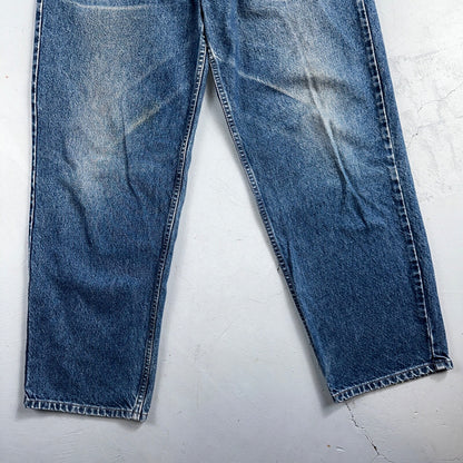Levis SilverTab Vintage 90s Baggy Denim Jeans Blue Silver Tab Skater Act 35x32