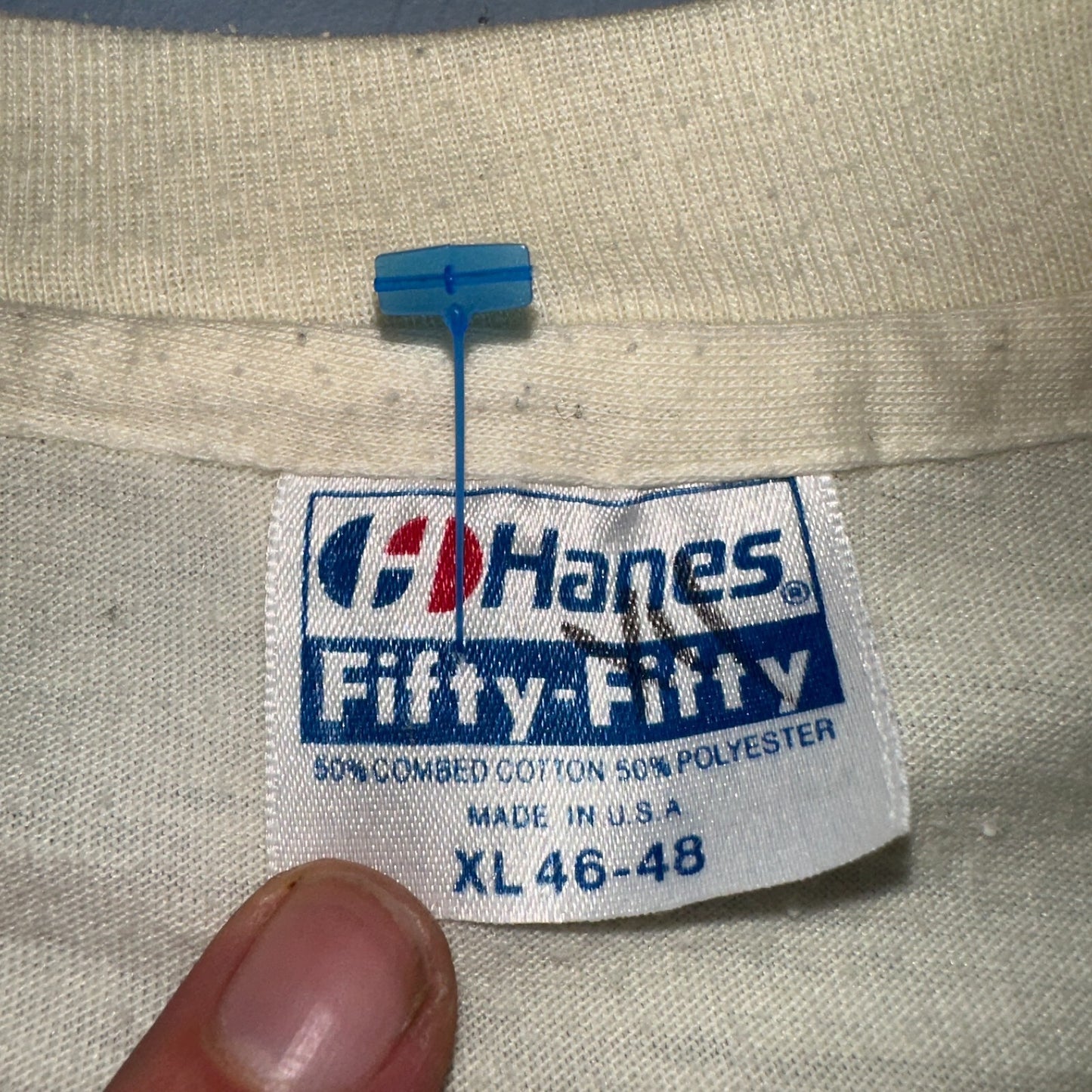 Oregon Ski Deer Mountains 80s Hanes 50/50 VTG T Shirt Grid Sports Travel USA