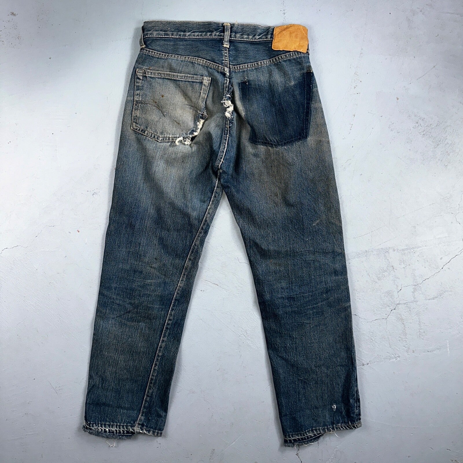 Levis 505 Big E Vintage 60s Redline Selvedge USA XX 1960s Jeans 501 Act 28x26