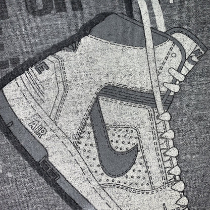 Nike Vintage T Shirt On Your Feet Or In Your Face Over The Shoulder Jordan 80s