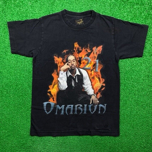 Vintage T Shirt Tee Omarion 21 Rough Ready Sexy Lil Wayne Drake 00s Rap Tupac