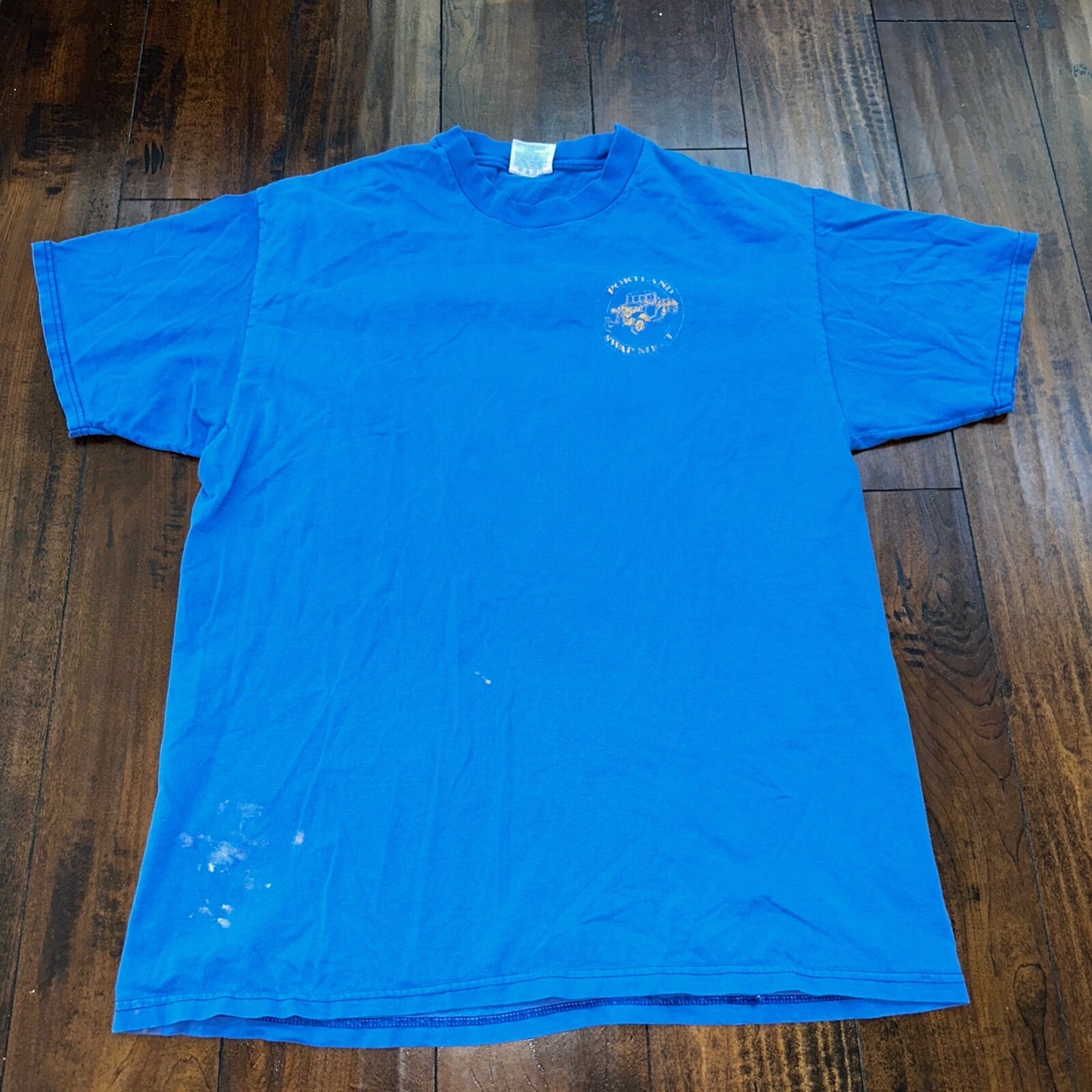 Portland Swamp Meet Oregon VTG T Shirt 1997 Ford Classic Cars Garbage Cool