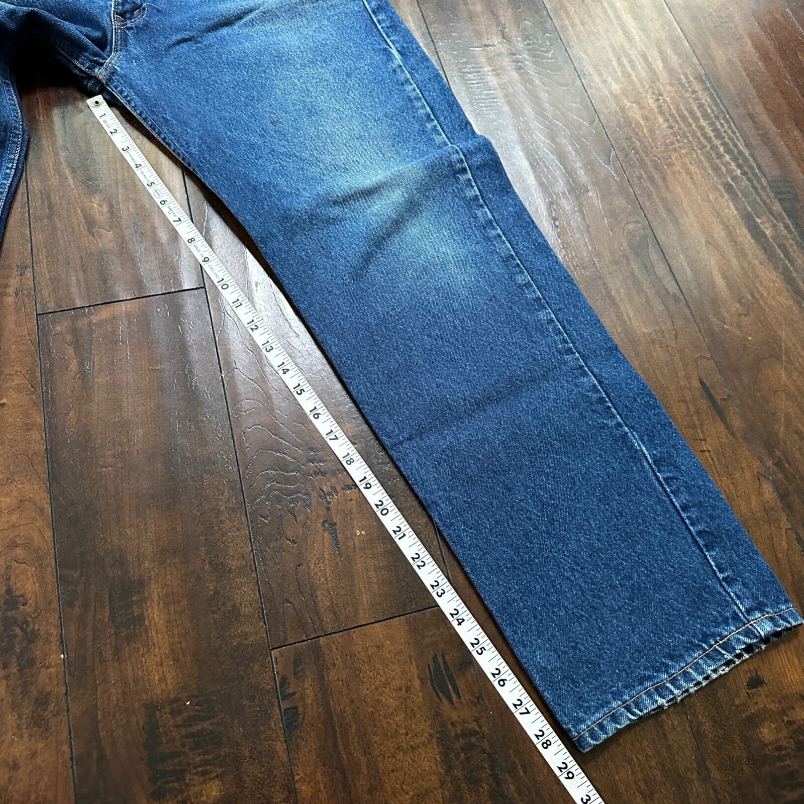 Vintage 90s Levis 505 Jeans Mens 38x30 Orange Tab Denim Canada 40505 35x29