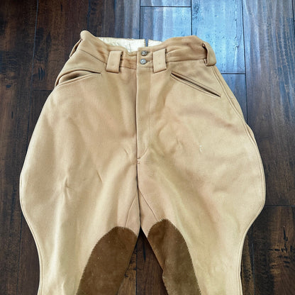 Vtg Lloyd Mulford Oakland Women 26x27 Jodphurs Riding Pants Breeches 1940s Horse