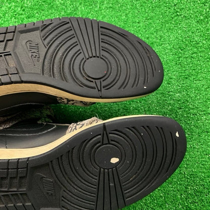 Nike Jordan 1 Retro High 839115-013 Black Cement Elephant Supreme 9 1985 Vintage