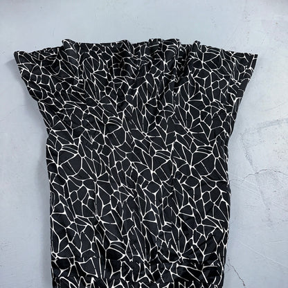 Pendleton Women's Size 6 Silk Blend Sleeveless Black White Fit N Flare Dress