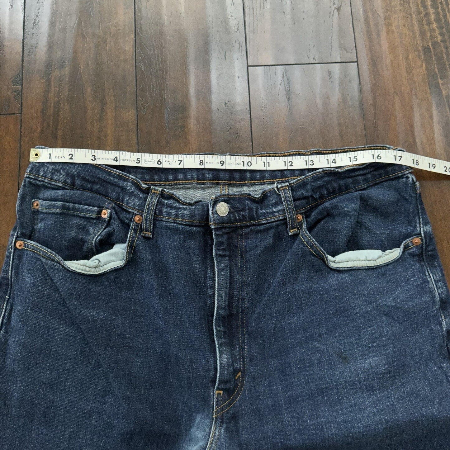 Men’s Levi’s 505 Jeans Original Actual 35x31 38x32 Straight VTG Y2K 90s Vintage