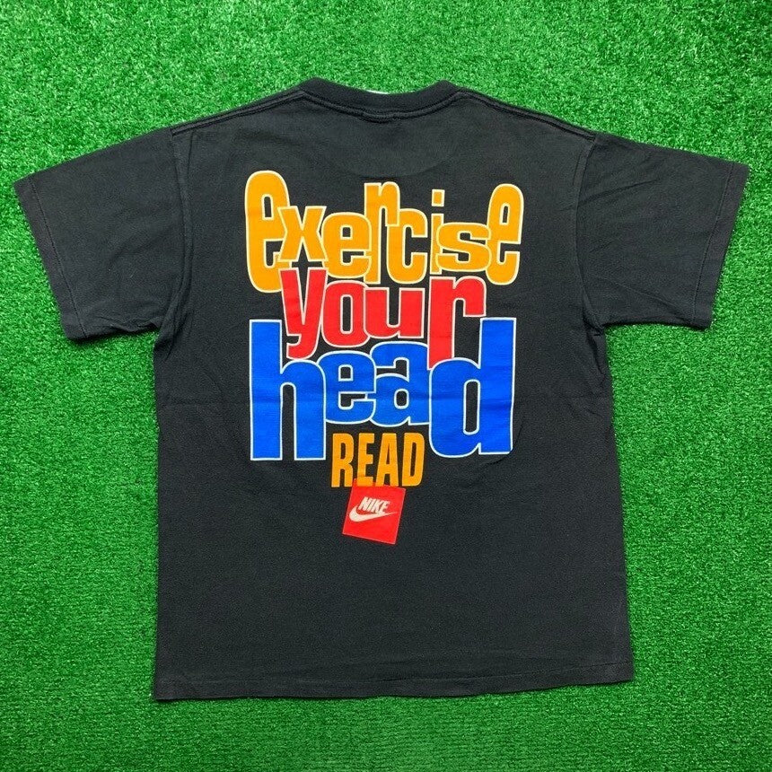 Ghost Writer Promo Vintage Nike T Shirt USA Rare Movie Rap TV Show 90s OG Memory