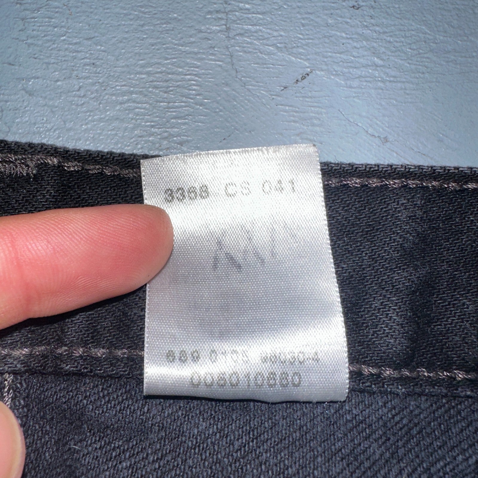 Levis 501 Vintage Y2K 90s XX Straight Leg Jeans Black Dark Wash 42x32 Act 41x31