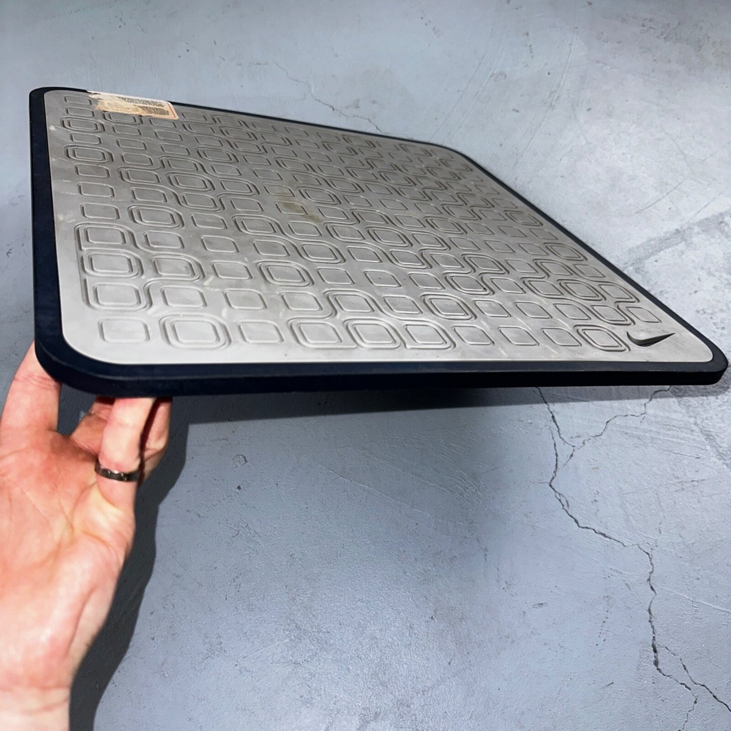 Nike Vintage Balance Board Rocker Yoga Gym Y2K 90s Rare Swoosh Sports Promo