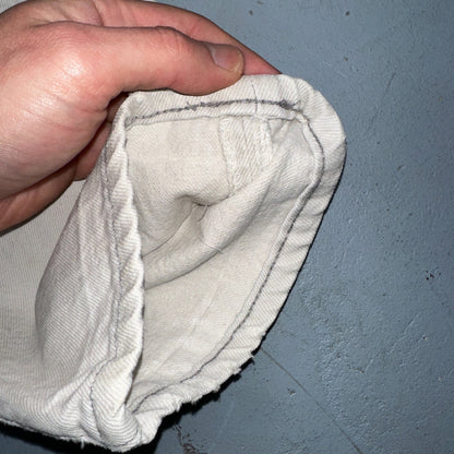 Levis 501 Vintage 80s USA XX Straight Leg Jeans White Med Wash 29x30 Act 28x29