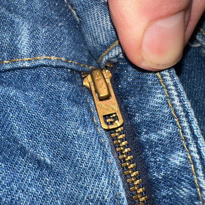 Levis 646 Vintage 70s USA Orange Tab Bootcut Flare Blue Bell Bottom Jeans 34x31