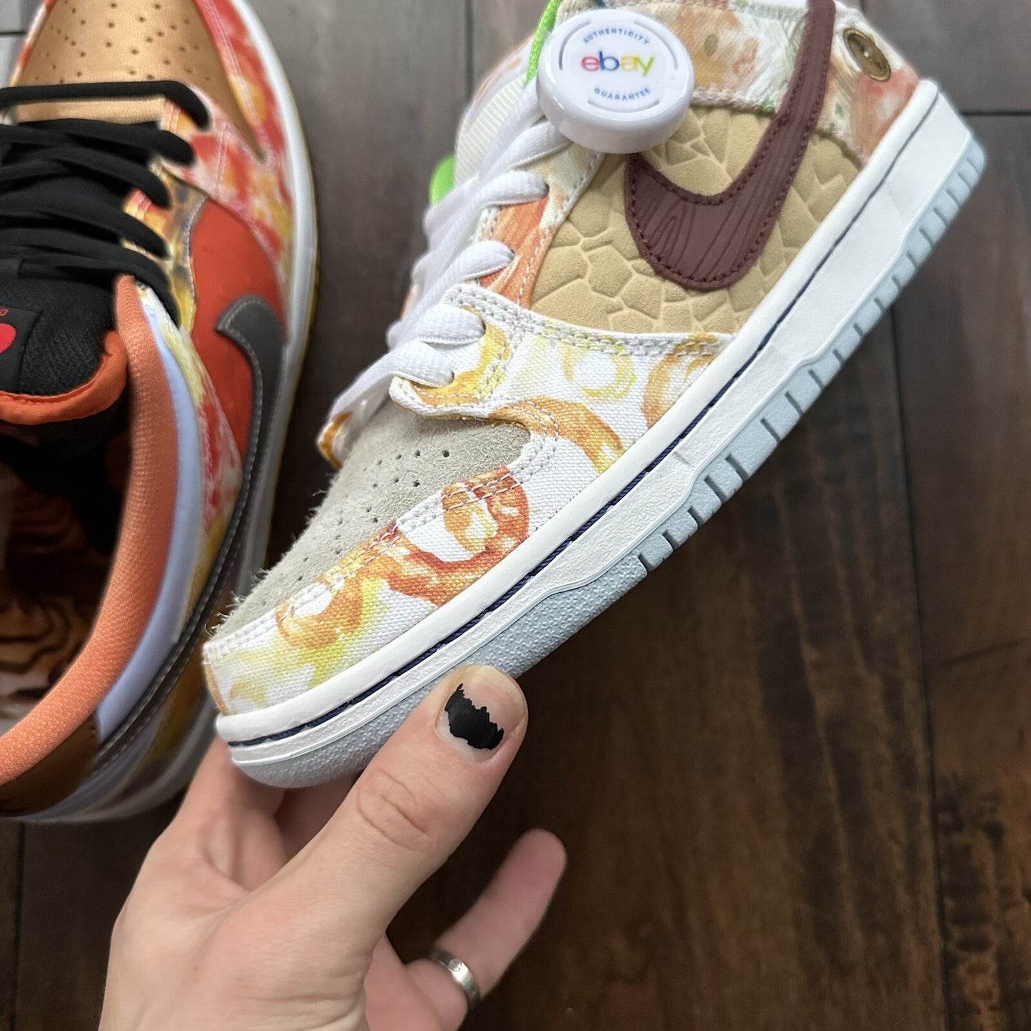 Nike Size 7.5 SB Dunk Low QS Pro Street Hawker - CV1628-800 - Worn Once