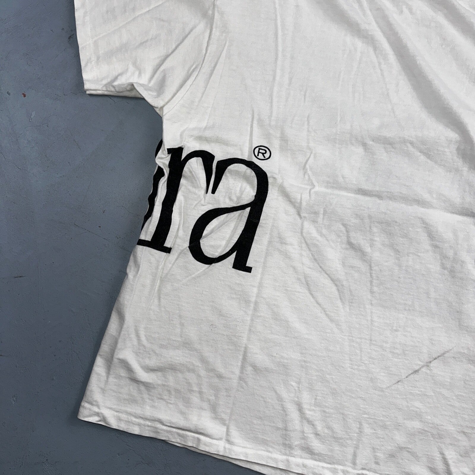 Kenra 80s VTG T Shirt Art Hair Style Salon Shampoo Promo Hanes Beefy Paint XL