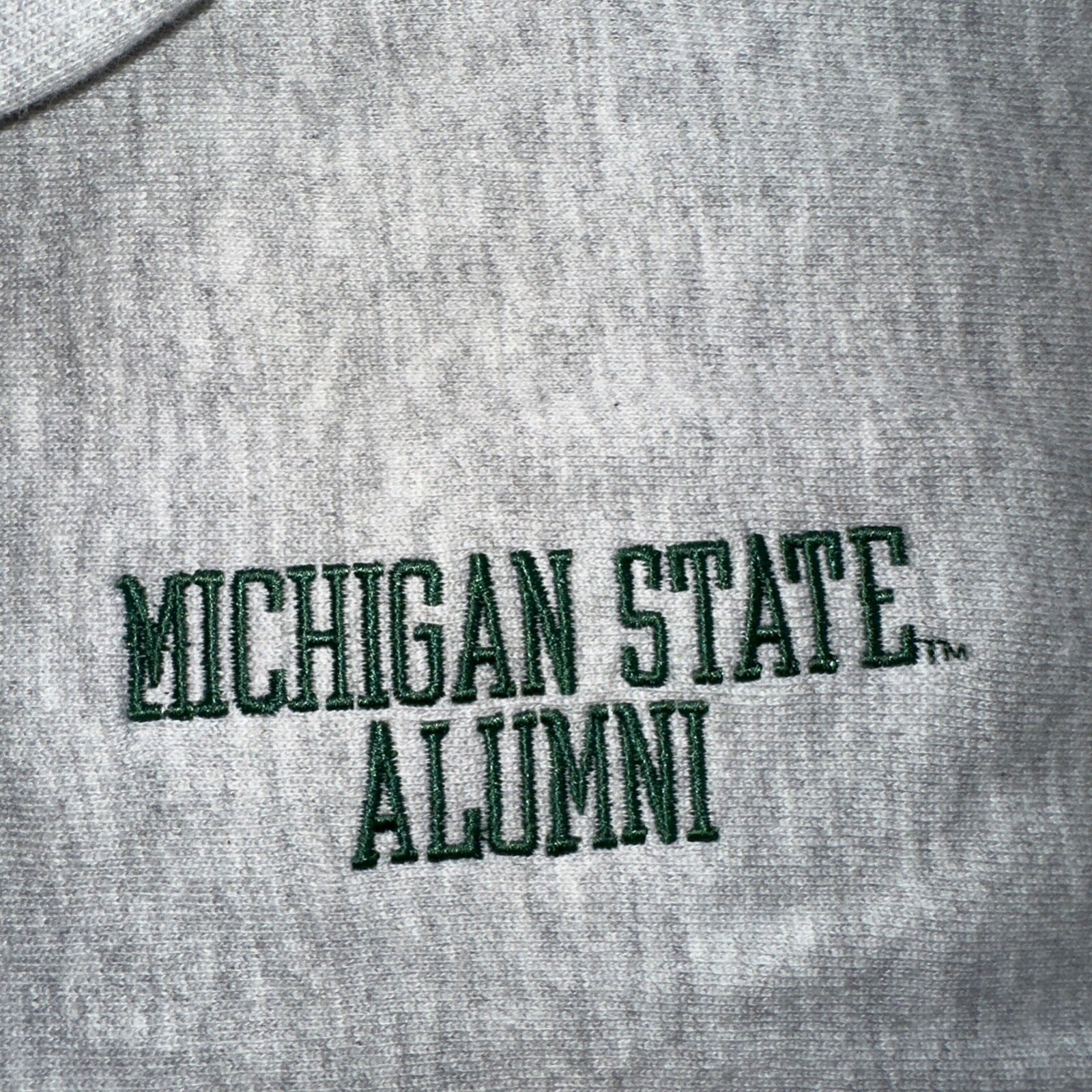 Champion Reverse Weave Vintage Michigan Alumni Sweatshirt M 90s Gray Crewneck