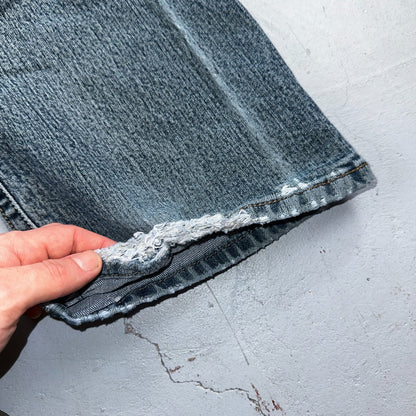 Ariat Rebar Jeans Men's 40x30 Blue M4 Low Rise DuraStretch Edge Boot Cut Western