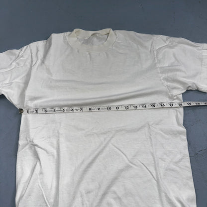 JC Penny Blank Vintage White T Shirt Pack 70s Essential Lot Of 4 Single Stitch