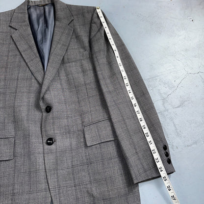 VTG Mens 2 PC Suit 38 Jacket Coat Pants Gray Rockabilly 60s 1960s Petrocelli