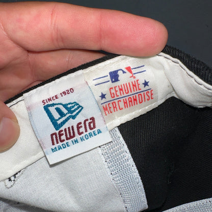 Vintage  New Era 1998 New York Yankees Hat Snapback MLB World Series Black Cap