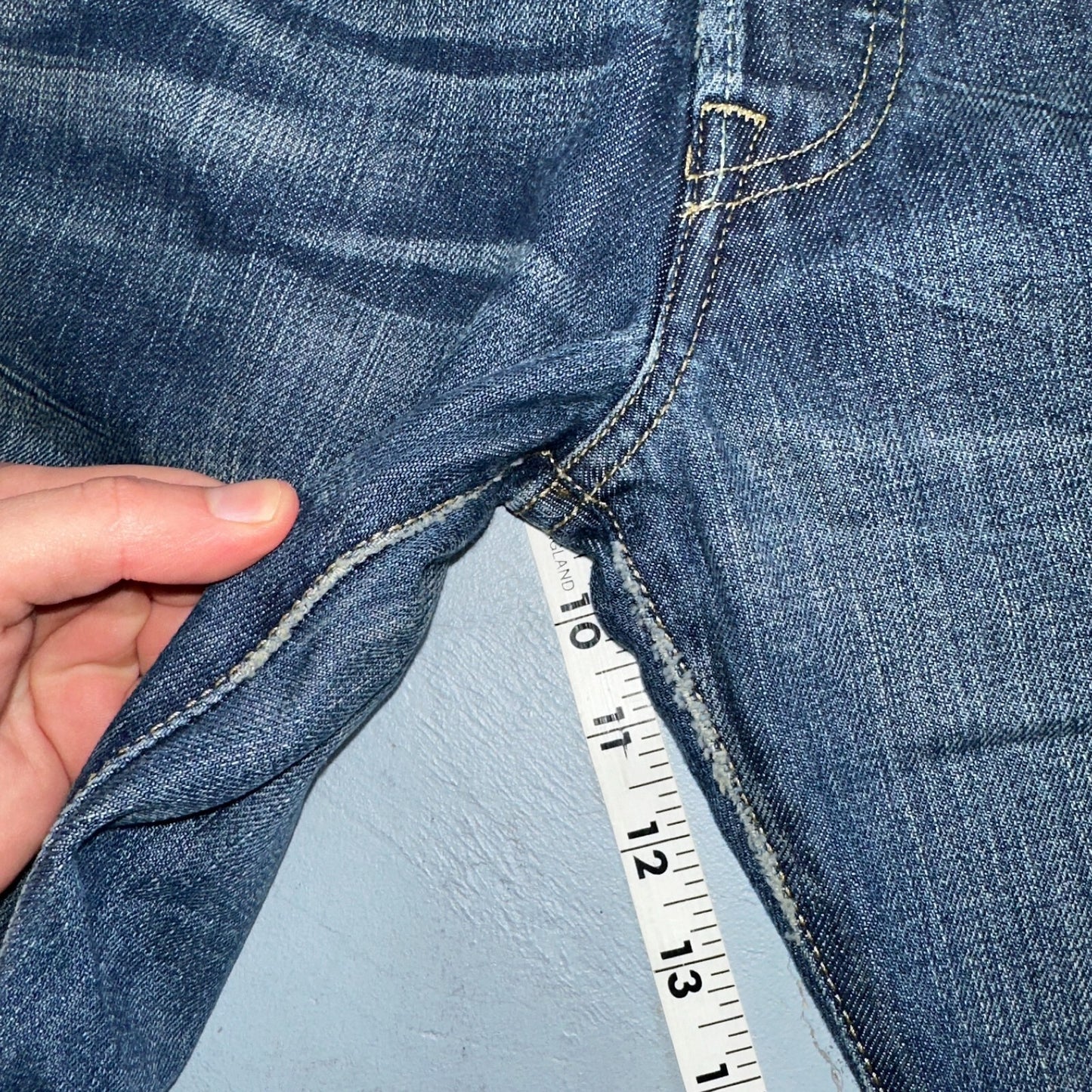 Levis 501 Vintage 90s XX Straight Leg Jeans Y2K Blue Med Wash 34x36 Act 33x35