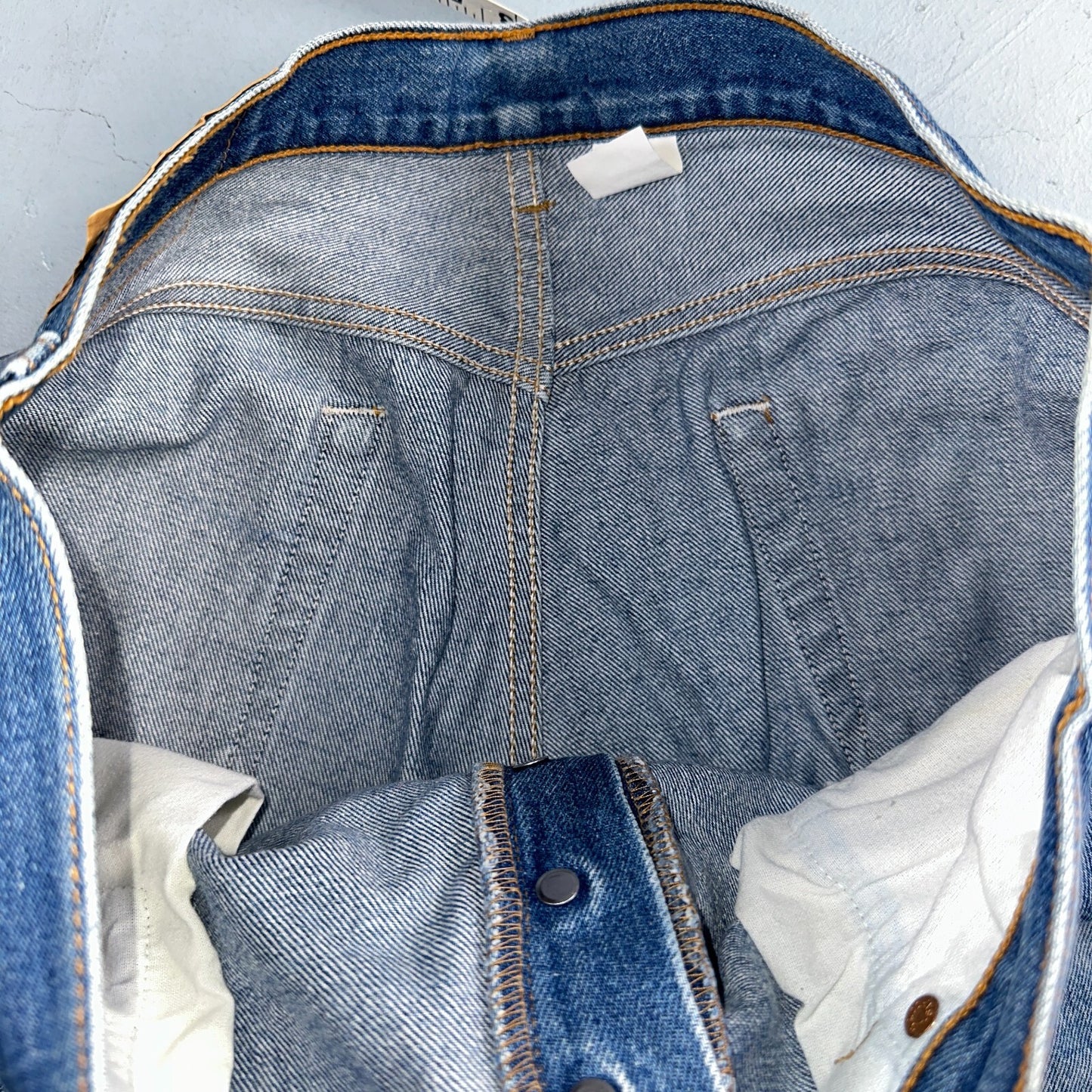 Levis 501 Vintage Y2K Mexico Straight Leg Jeans 36x36 90s Med Wash Act 36x32