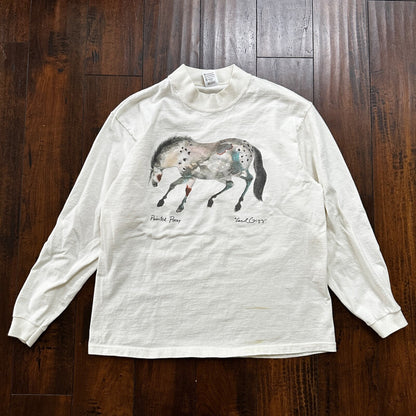 Abstract Painting Of Horse VTG T Shirt Art Rap Music Love Passion Pop Lord Carol