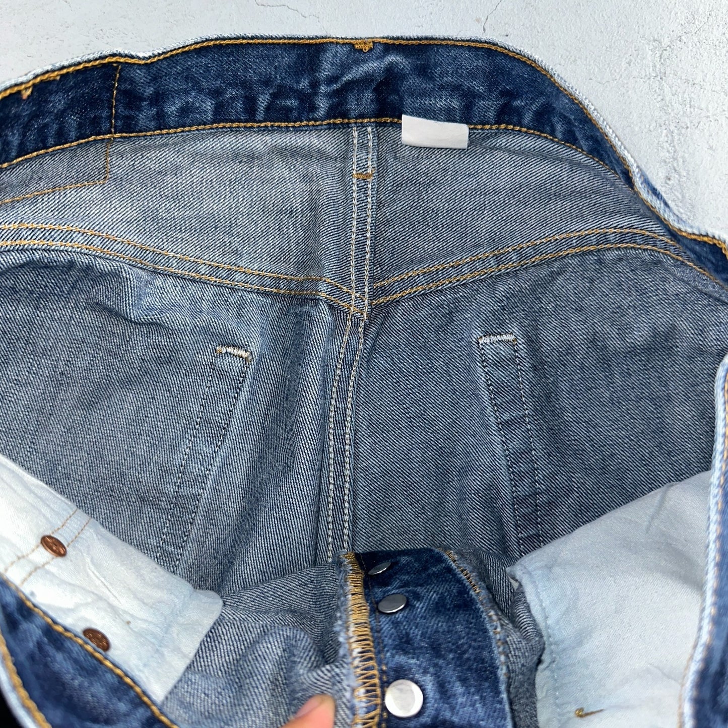 Levis 501 Vintage Y2K 90s XX Straight Leg Jeans Blue Med Wash 34X30 Act 33x30