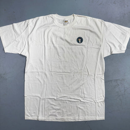 Kaui Hawaii Funny Chicken Cat VTG T Shirt Y2K 2XL Rap Music Quote Hilarious Joke