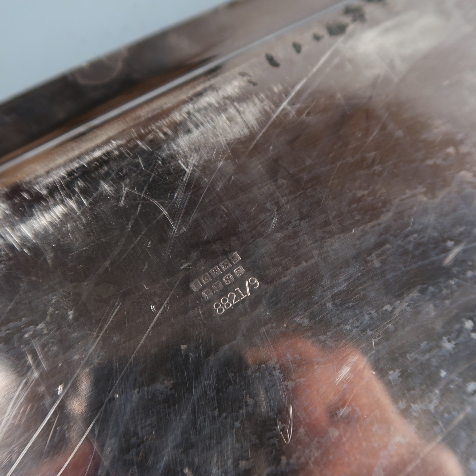 Vintage Baroque Victorian Not Silver Plated Platter Collection Lot Fancy Trays