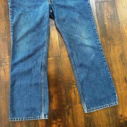 Levis 517 Vintage 90s Med Wash Jeans Boot Cut Mexico Y2K 36x30 Act 34x28