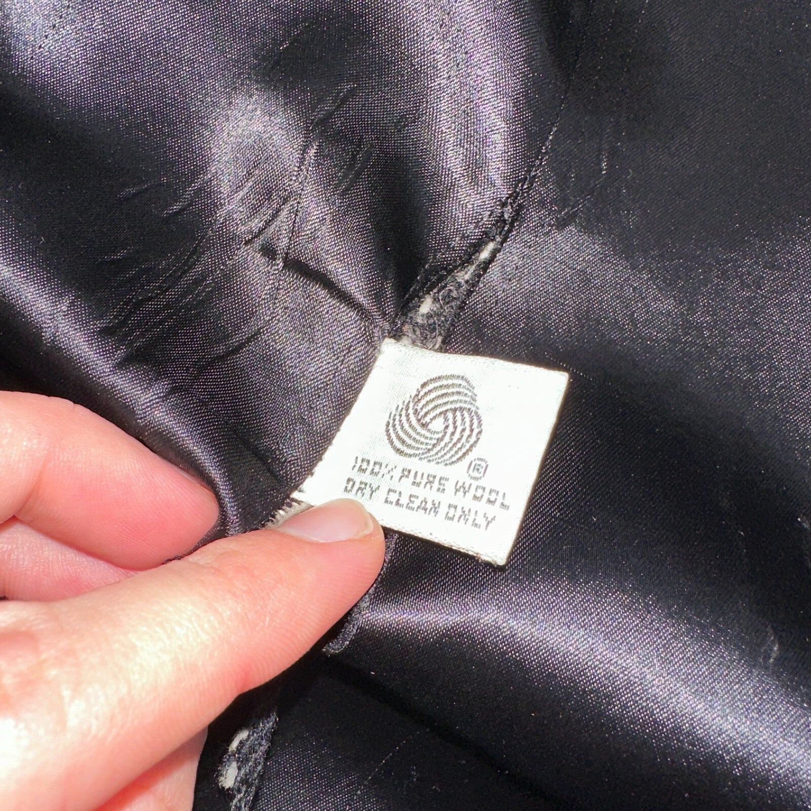 Sherwood of Ohio Jacket Pea Coat 1970s Cloak USA 70s Rockabilly Speckle Wool