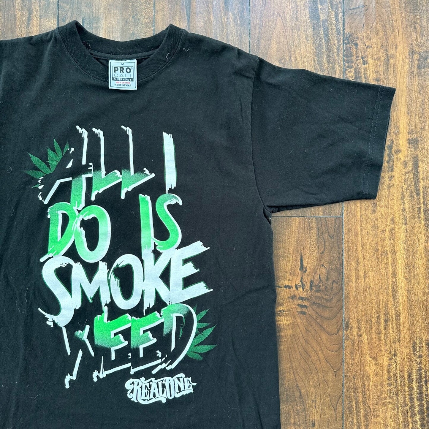 Smoke Weed All I DO Vintage Style T Shirt Black Funny Stoner Rap Music Band Punk