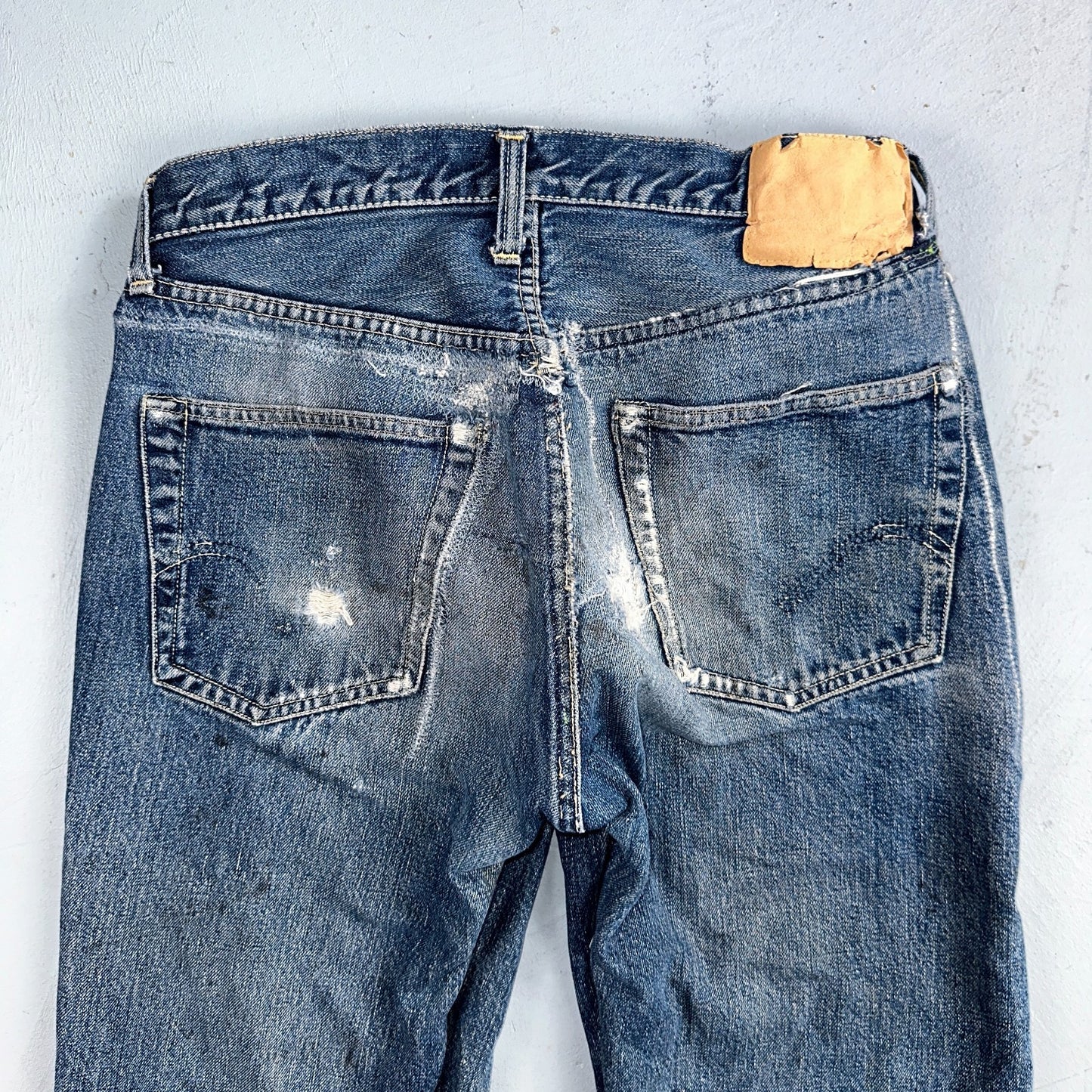 Levis 501 XX Big E Vintage 50s Redline Selvedge USA XX Reworked Jeans 29x29