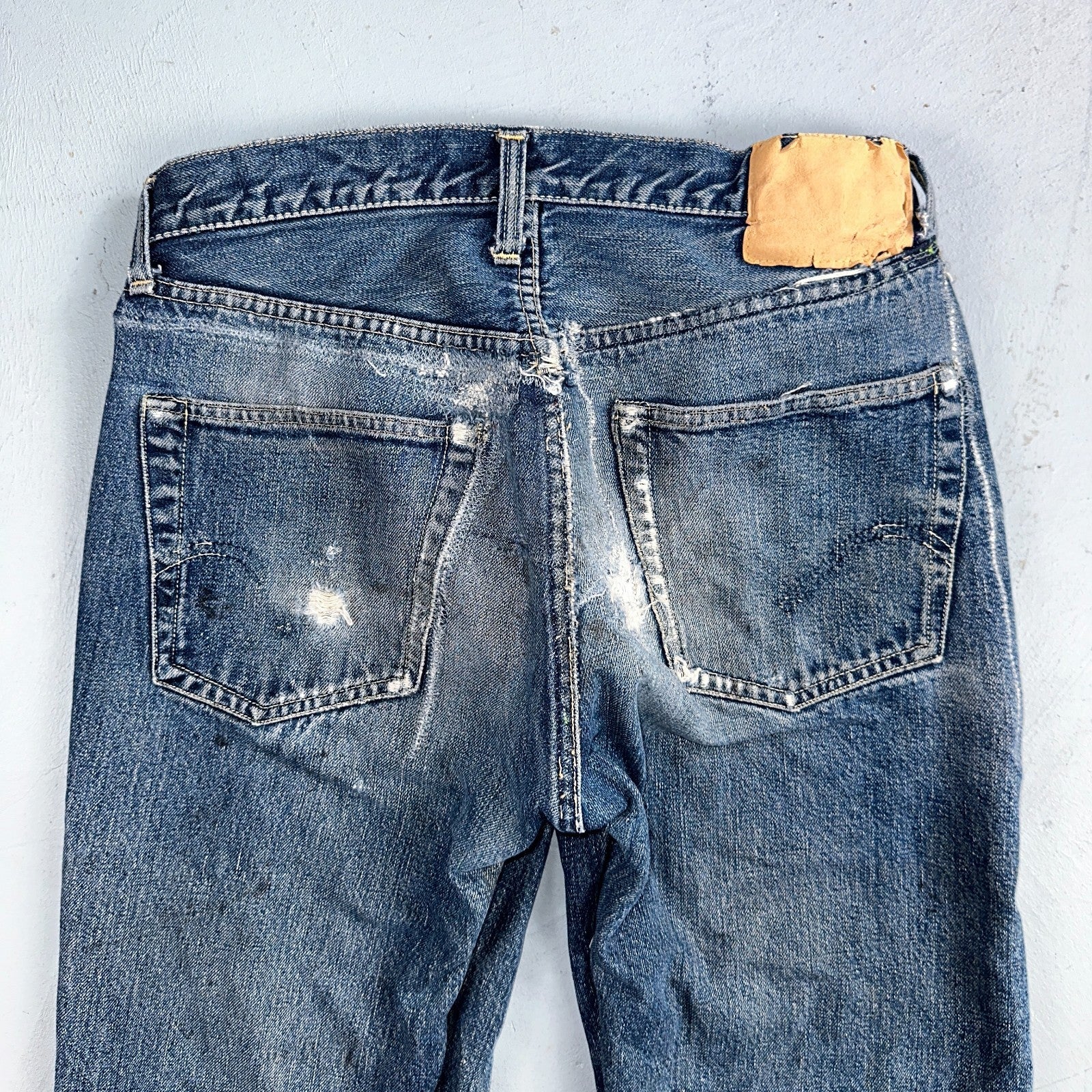 Levis 501 XX Big E Vintage 50s Redline Selvedge USA XX Reworked Jeans 29x29