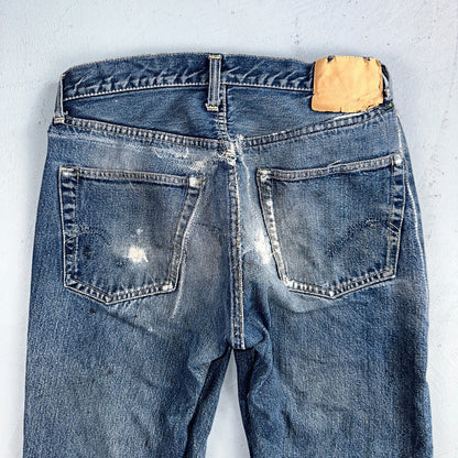 Levis 501 XX Big E Vintage 50s Redline Selvedge USA XX Reworked Jeans 29x29