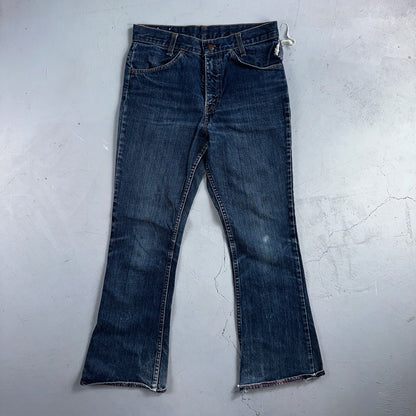 Levis 746 Vintage 70s USA Orange Tab Bootcut Flare Blue Bell Bottom Jeans 29x26