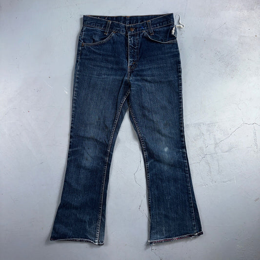 Levis 746 Vintage 70s USA Orange Tab Bootcut Flare Blue Bell Bottom Jeans 29x26