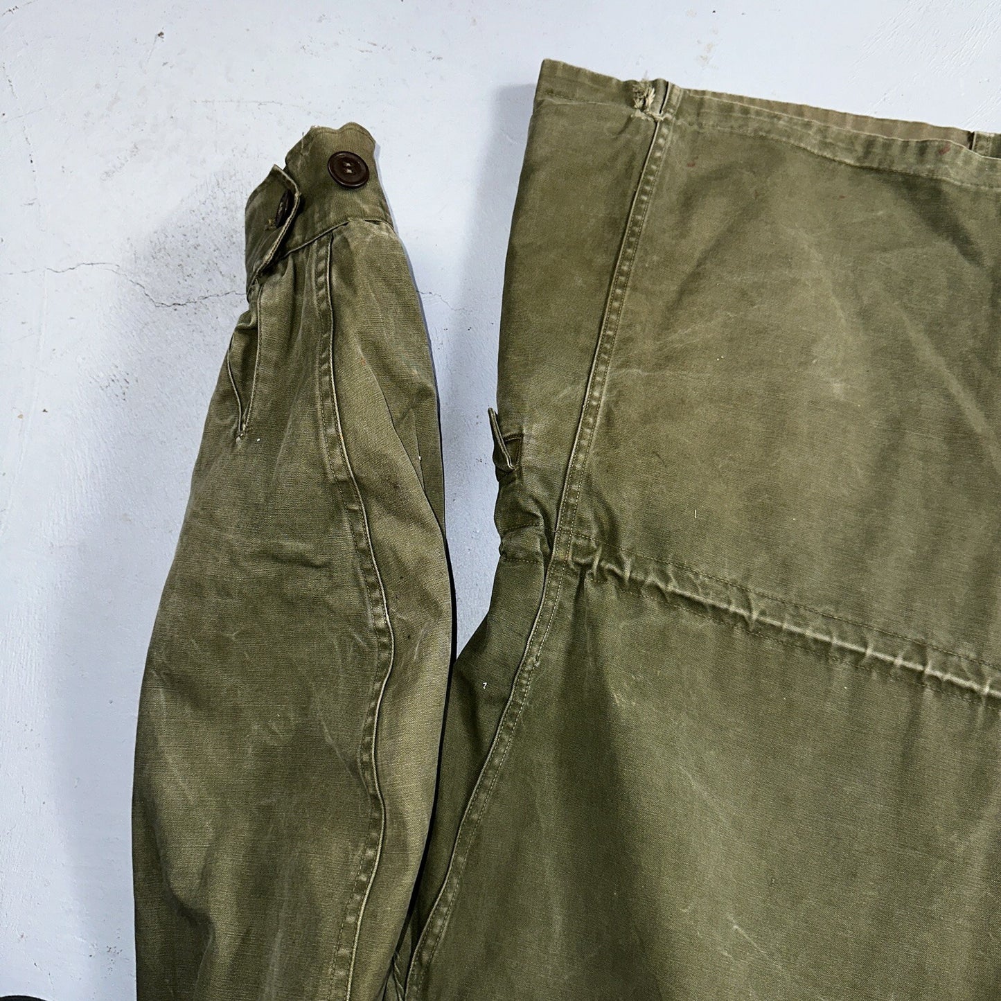 Field Jacket Post WWII Korean War M1950 Coat 1950s 50s OG107 M65