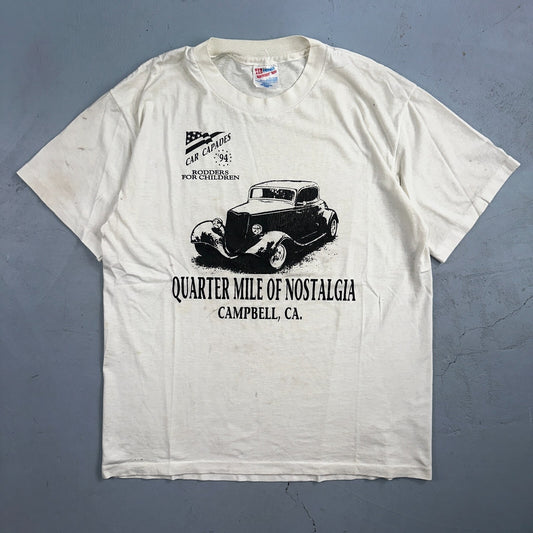 Campbell California Hot Rods 80s Hanes VTG T Shirt Graphic Single Stitch Cars